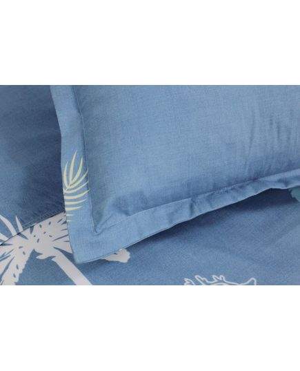 Комплект постельного белья синий Daguanyuan 21198, изображение 5