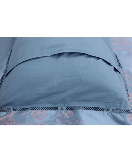 Комплект постельного белья голубой No Brand 18852, изображение 5