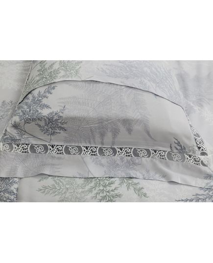Комплект постельного белья серый Blumarine 22666, изображение 8
