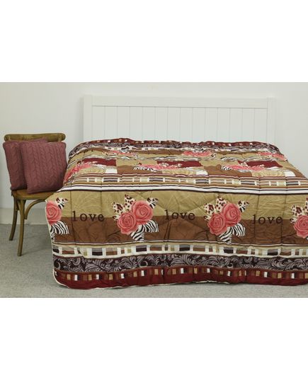 Одеяло 200х220 коричневый TD Seul 22681, изображение 2