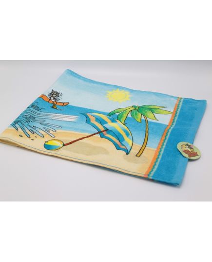 Полотенце детское 35х75 голубой Sunvim 22726, изображение 2