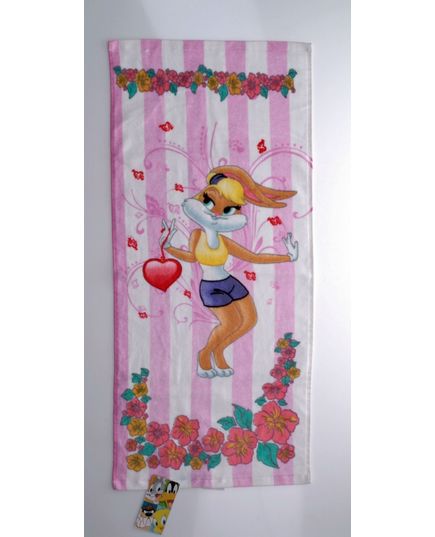 Рушник дитячий 35х75 рожевий Sunvim 22727, зображення 2