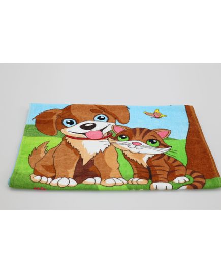 Полотенце детское голубой с желтым Sunvim 12193, изображение 5