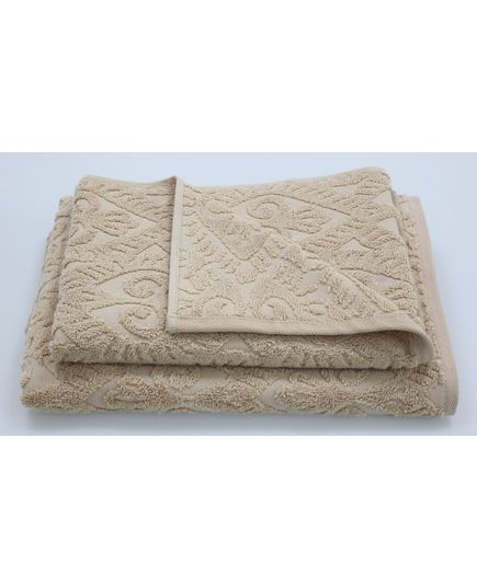 Набор полотенец 50х85, 75х150 бежевый Pavia 22746, изображение 4