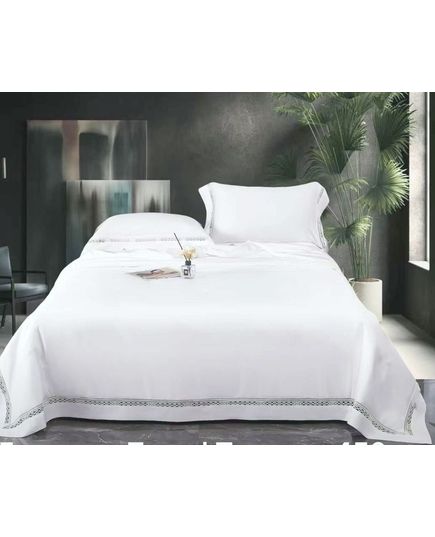 Комплект постельного белья белый Blumarine 22825, изображение 2