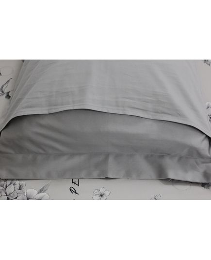 Комплект постельного белья серый La Perla 22796, изображение 8