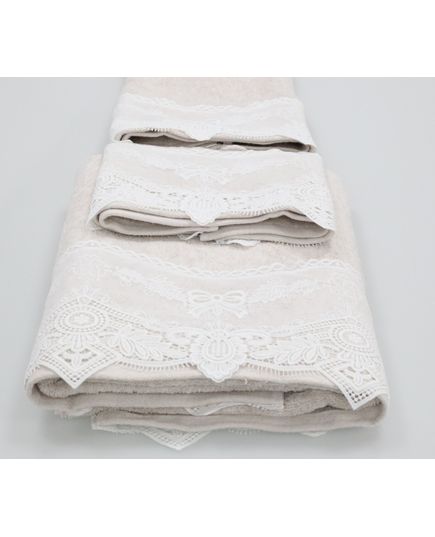 Набор полотенец бежевый Roberto cavalli 22827, изображение 6