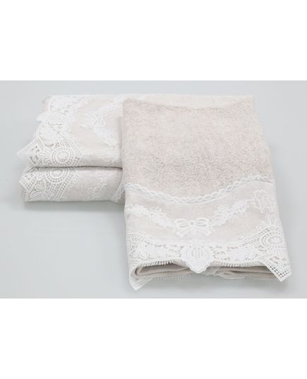 Набор полотенец бежевый Roberto cavalli 22827, изображение 7