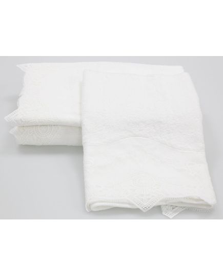 Набор полотенец молочный Roberto cavalli 22826, изображение 3