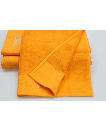 Набор полотенец оранжевый Hermes 22815, изображение 4