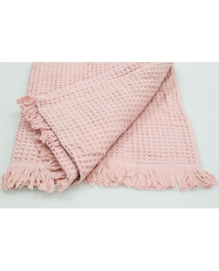 Полотенце 90х180 пудровый No Brand 22843, изображение 5