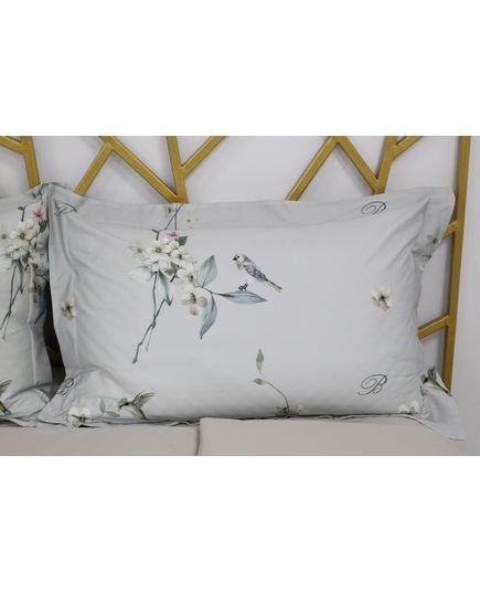 Комплект постільної білизни сірий Blumarine 22866, зображення 5