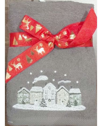 Набір рушників для кухні 40х60 сірий Pavia 22907, зображення 3