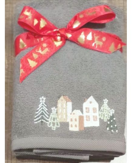 Набор полотенец для кухни 40х60 серый Pavia 22909, изображение 4