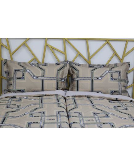 Комплект постельного белья бежевый No Brand 19869, изображение 7