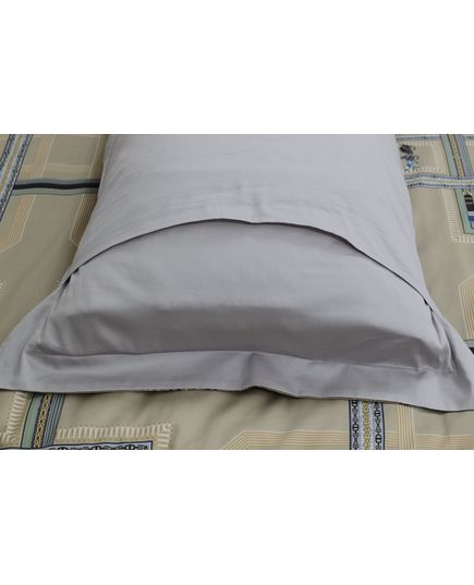 Комплект постельного белья бежевый No Brand 19869, изображение 9