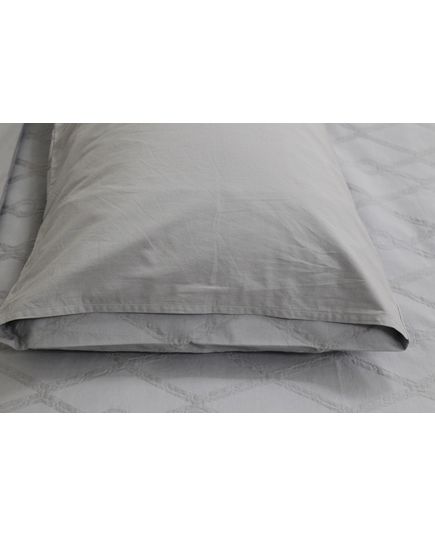 Комплект постельного белья серый No Brand 17105, изображение 5