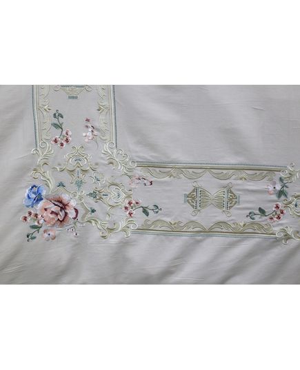 Комплект постільної білизни бежевий Apollo 20041, зображення 8