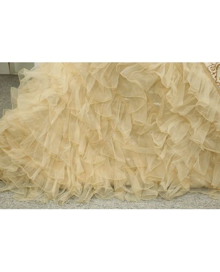 Покрывало 240х260 молочный Begonvilla 735, изображение 7