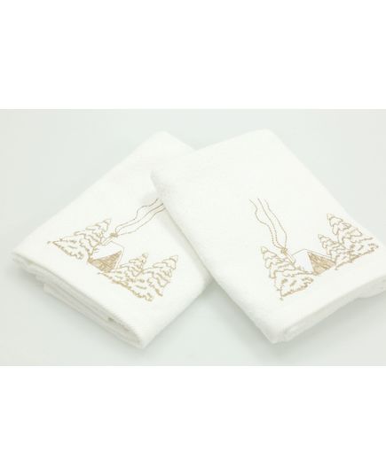 Набір рушників для кухні 40х60 білий Pavia 22904, зображення 2