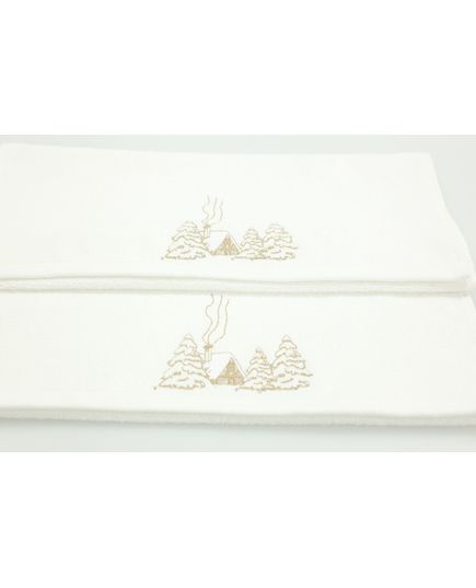 Набір рушників для кухні 40х60 білий Pavia 22904, зображення 6