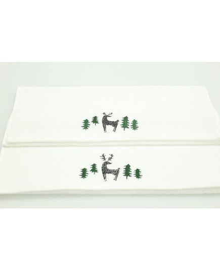 Набір рушників для кухні 40х60 білий Pavia 22905, зображення 6