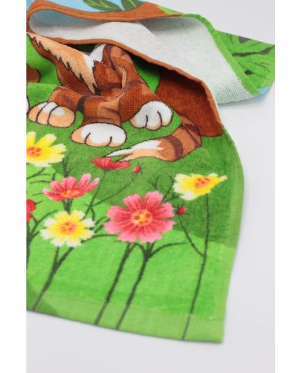 Рушник дитячий 50х100 зелений Sunvim 22646, зображення 2