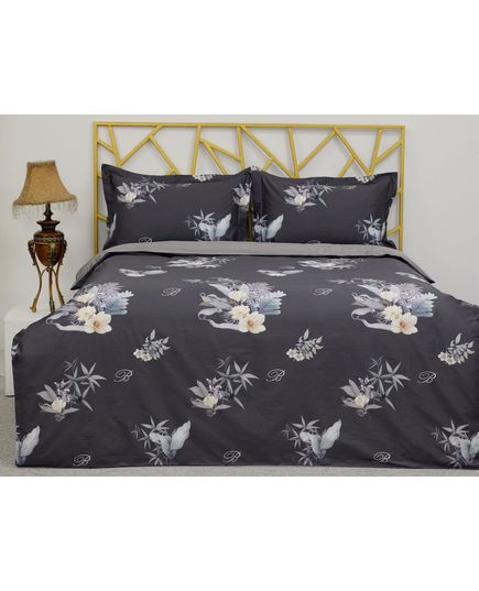 Комплект постельного белья серый No Brand 19894, изображение 2