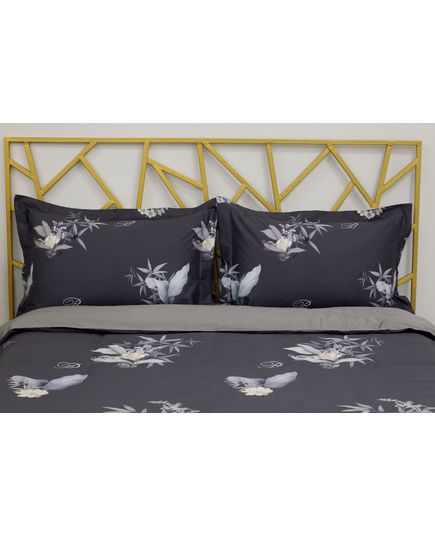 Комплект постельного белья серый No Brand 19894, изображение 4