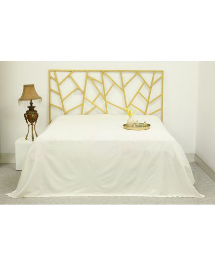 Простирадло 240х260 молочний Pavia 16047, зображення 2