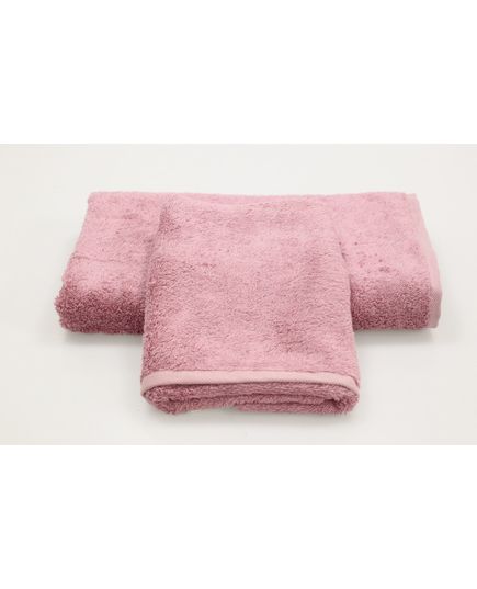 Набор полотенец 50х85, 75х150 розовый Pavia 20638, изображение 4