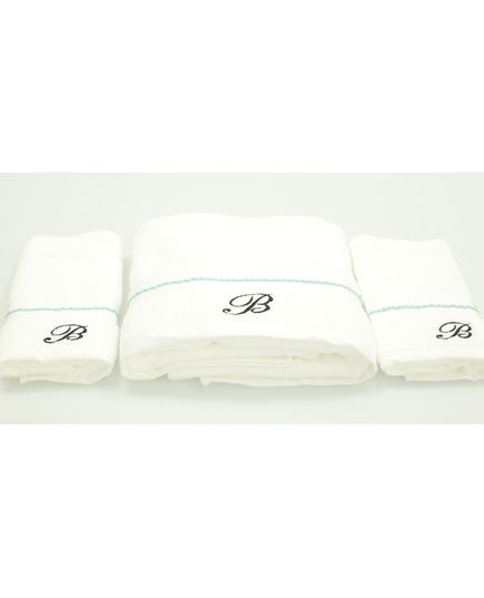 Набор полотенец 35х75,70х140 белый Blumarine 22883, изображение 2