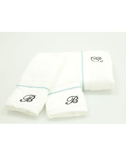 Набор полотенец 35х75,70х140 белый Blumarine 22883, изображение 4