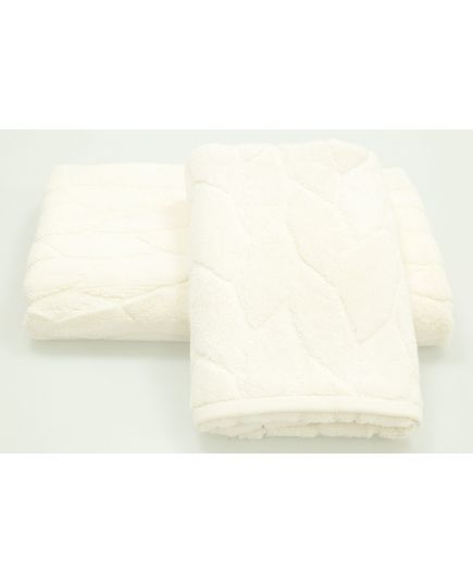 Набор полотенец 50х85,70х140 молочный Pavia 21890, изображение 2