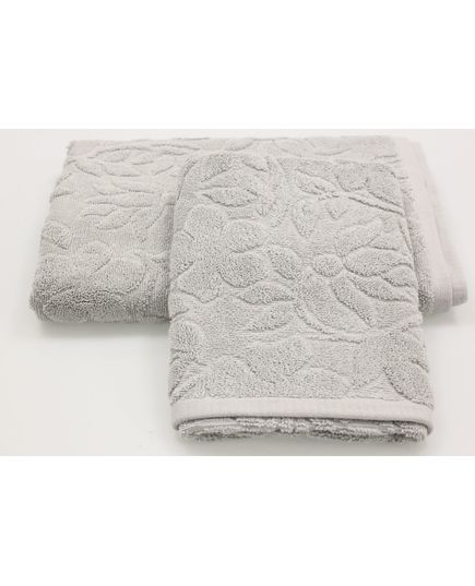 Набор полотенец 50х85,70х140 серый Pavia 21895, изображение 3