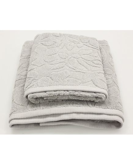 Набор полотенец 50х85,70х140 серый Pavia 21895, изображение 4