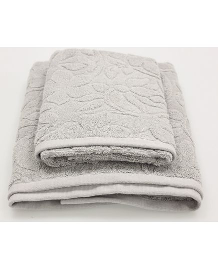 Набор полотенец 50х85,70х140 серый Pavia 21895, изображение 6
