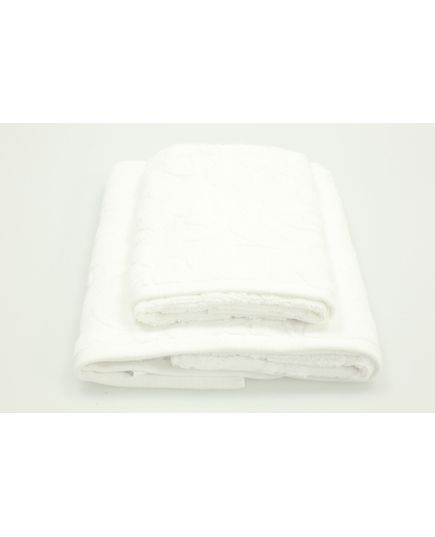 Набор полотенец 50х85,70х140 белый Pavia 21897, изображение 3