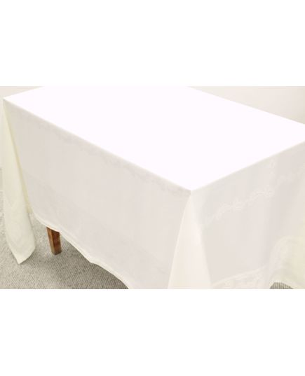 Скатерть 160х220 молочный Magik Colection 22635, изображение 3