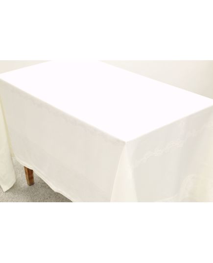 Скатерть 160х220 молочный Magik Colection 22635, изображение 4