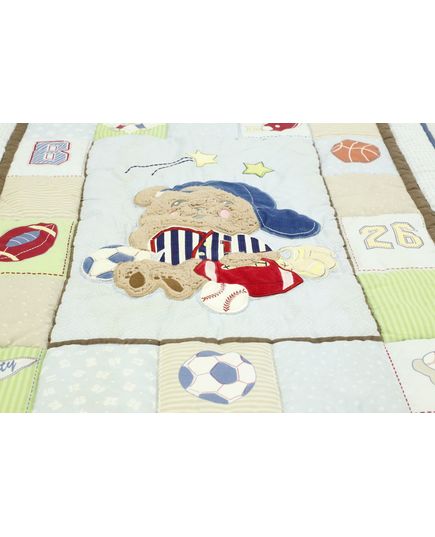 Одеяло голубой с синим Xr home textile 21820, изображение 2