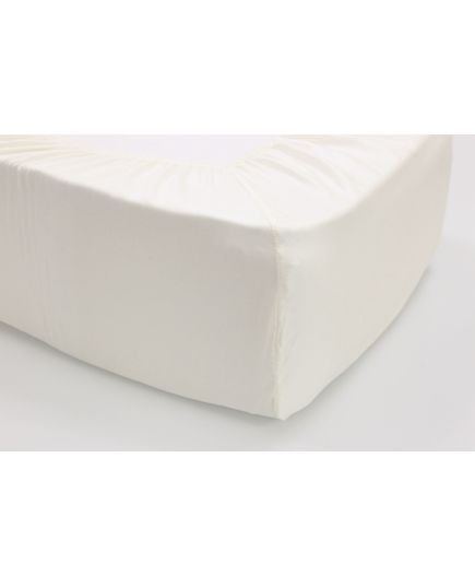 Простирадло 160х200 молочний Pavia 19482, зображення 3