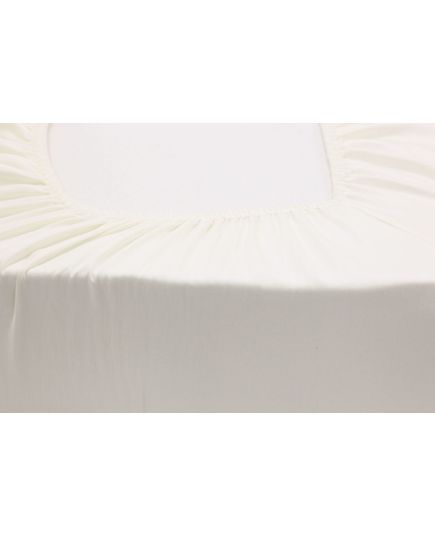 Простирадло 180х200 молочний Pavia 19483, зображення 3