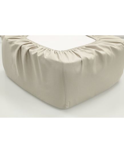 Простирадло 200х200 пудровий Pavia 19484, зображення 2