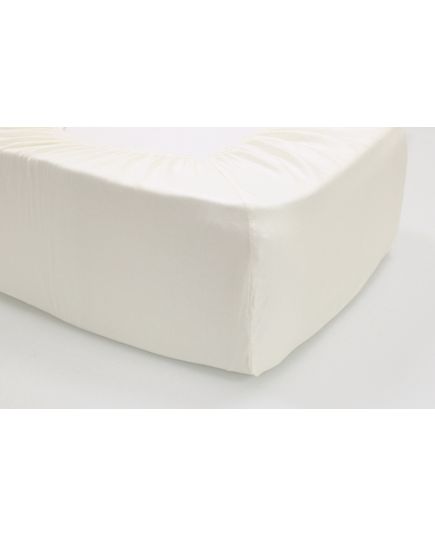 Простирадло 200х200 молочний Pavia 22260, зображення 3