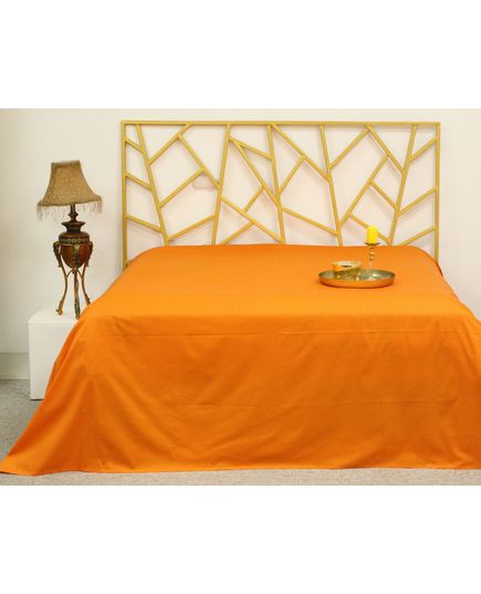 Простирадло 160х240 помаранчевий Pavia 22319, зображення 2