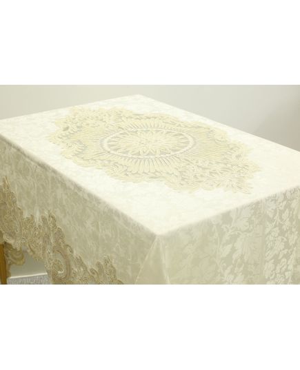 Скатертина 150х220 бежевий Roberto cavalli 23087, зображення 5