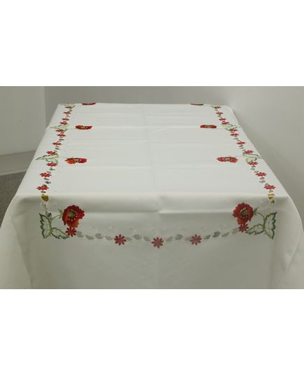 Скатерть 160х260 белый TD Seul 9234, изображение 5