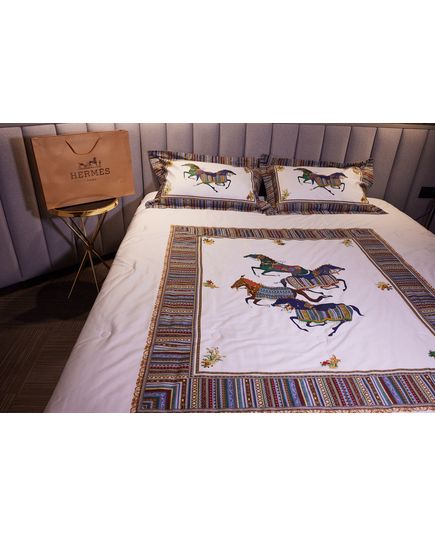 Комплект постельного белья серый No Brand 22668, изображение 3