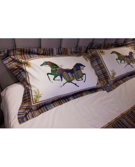 Комплект постельного белья серый No Brand 22668, изображение 7